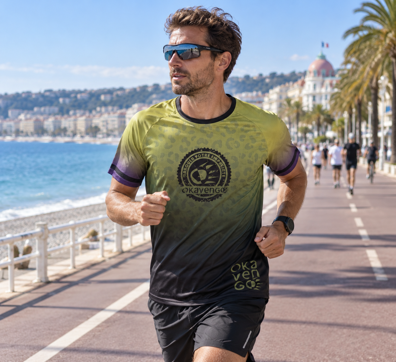 T-Shirt de sport Ultra léger Polyester 100g/m2 - Sublimation