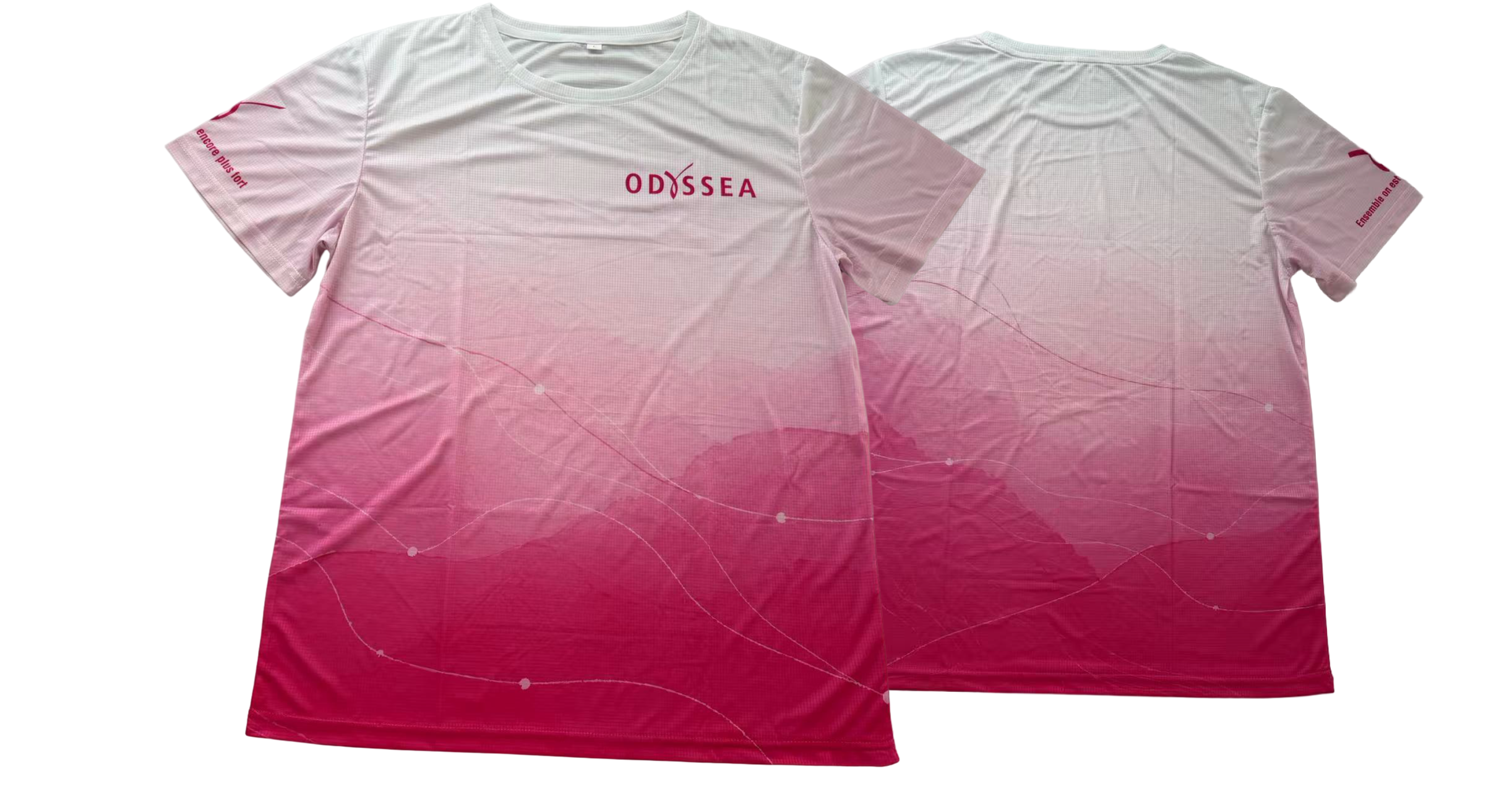 T-Shirt de sport Ultra léger Polyester 100g/m2 - Sublimation