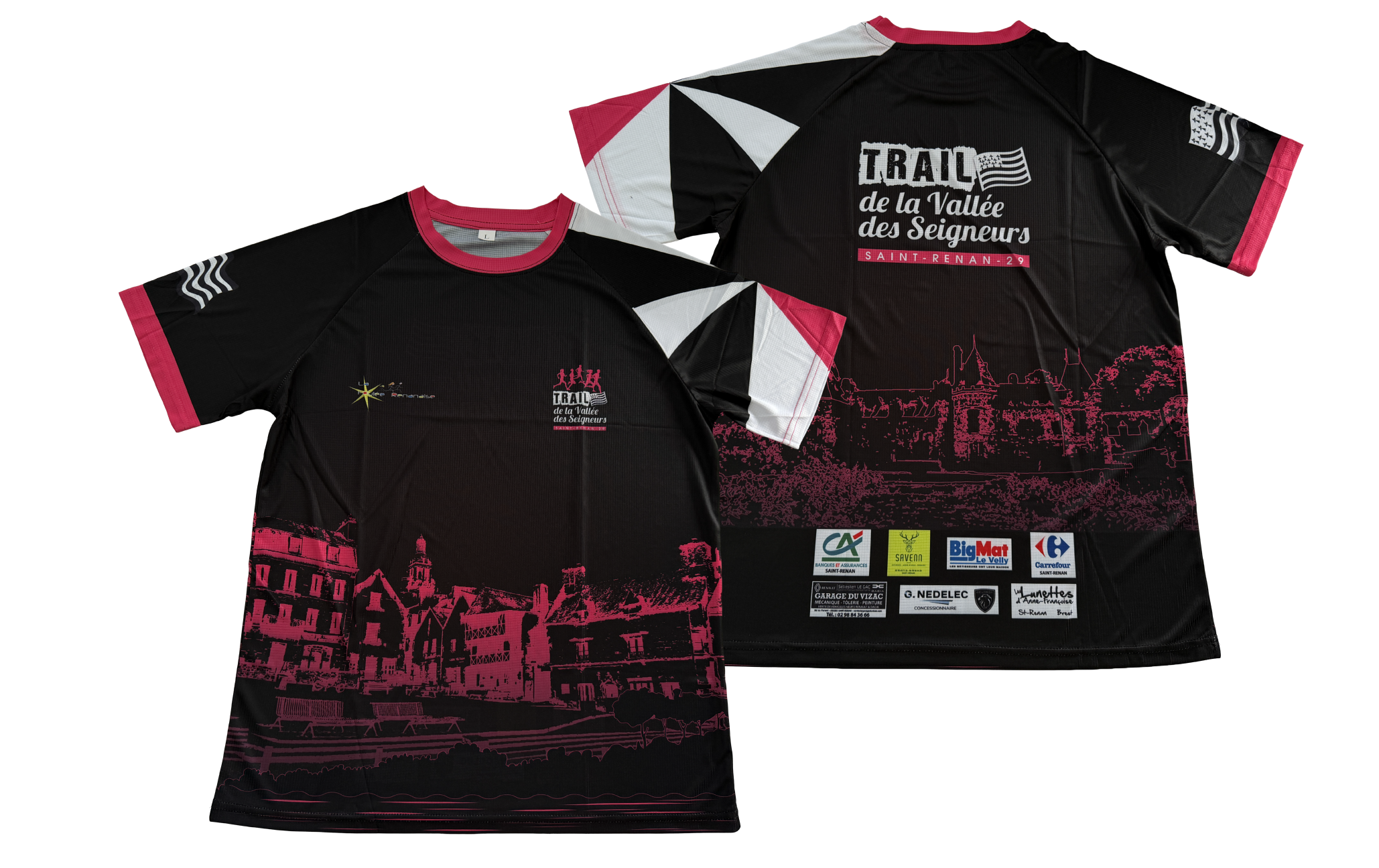 T-Shirt de sport Ultra léger Polyester 100g/m2 - Sublimation