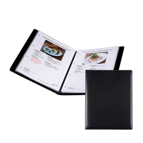 Protège document A4 (1 pochette) en cuir recyclé E-Leather - OKAVENGO